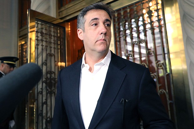 Michael Cohen, the former personal attorney to President Donald Trump, prepares to speak to the media before departing his Manhattan apartment for prison on May 06, 2019 in New York City./Credit:	Spencer Platt/Getty Images