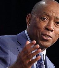 Houston Mayor Sylvester Turner is being sued by the Texas Republican Party for canceling a contract to hold the state party's convention in the city.
Credit:	Chip Somodevilla/Getty Images