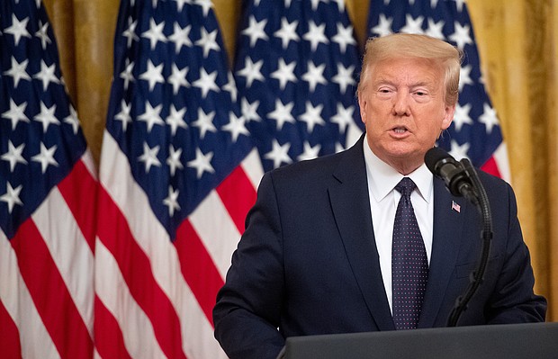 President Donald Trump will visit Walter Reed on Saturday July, 11, to visit wounded service members, multiple sources told CNN and the White House later confirmed./Credit:	SAUL LOEB/AFP/Getty Images