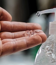 The FDA added more than two dozen new hand sanitizers to its list of toxic products that contain high levels of wood alcohol, which can be fatal if ingested./Credit:	Shutterstock