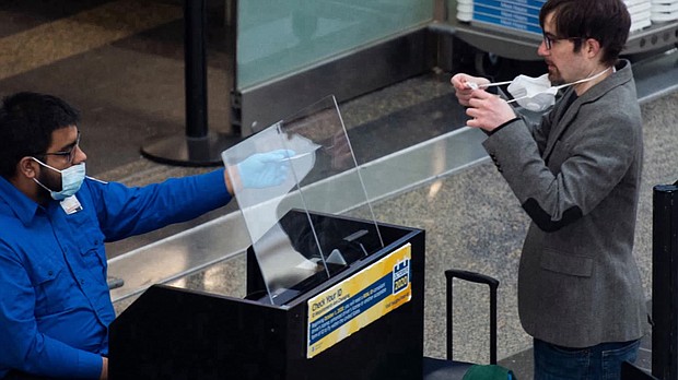 The Transportation Security Administration has implemented a number of procedure changes to better protect employees and passengers against the coronavirus following a recent whistleblower complaint that raised concerns about how the agency was responding to the pandemic./Credit:	Getty Images