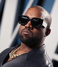 Kanye West attends the 2020 Vanity Fair Oscar Party hosted by Radhika Jones at Wallis Annenberg Center for the Performing Arts on February 09, 2020 in Beverly Hills, California.?Credit:	Rich Fury/VF20/Getty Images for Vanity Fair