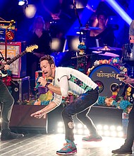 The band are celebrating the 20th anniversary of their debut album, "Parachutes."
Credit:	Getty Images