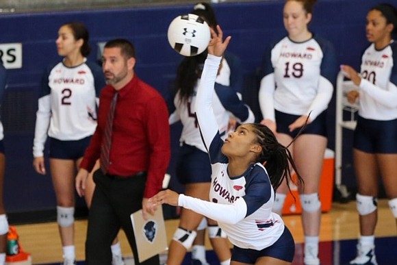 Howard Volleyball Standout Looks To The Future New York Amsterdam News The New Black View