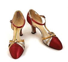 These shoes, circa 1927, were a gift to The Valentine from Mrs. Charles Beatty Moore.