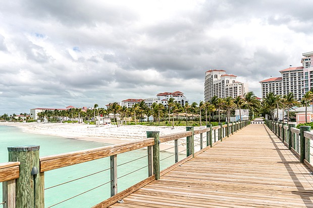 The Bahamas banned flights from the US and other hard-hit countries in effort to contain coronavirus spread./Credit: Melissa Alcena/Bloomberg/Getty Images