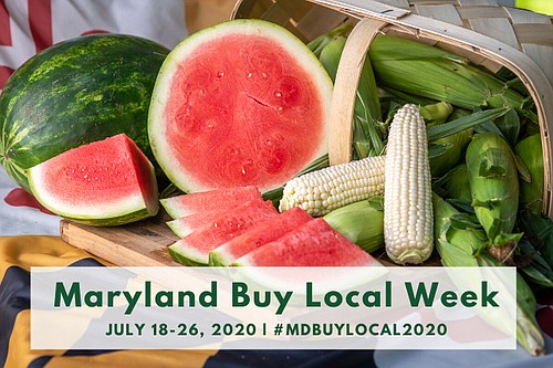 Governor Larry Hogan officially named July 18-26 “Maryland Buy Local Week” to support Maryland farms and seafood operations that continue ... Governor Larry Hogan officially named July 18-26 “Maryland Buy Local Week” to support Maryland farms and seafood operations that continue ...