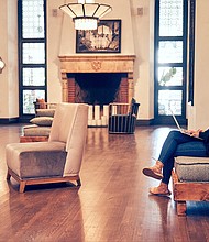 If the lack of structure and boundaries is taking a terrible, emotional toll on you, a new option awaits if you want to shake up your WFH routine: Work from a hotel./Credit:	Courtesy Josh Telles