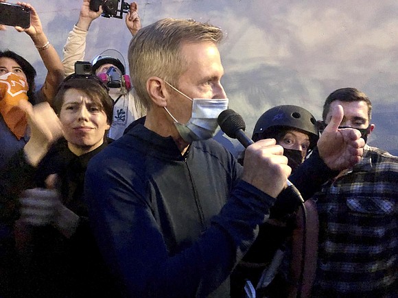 Mayor Ted Wheeler was tear gassed in downtown Portland early Thursday morning, according to video and posts on Twitter from …