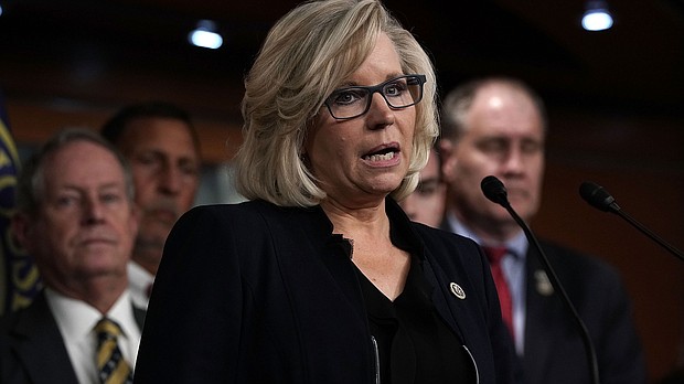 Some of Trump's loudest supporters in Congress attacked Rep. Liz Cheney, upset that she broke with the President on a number of issues and supported Dr. Anthony Fauci during the coronavirus pandemic.
Credit: Alex Wong/Getty Images