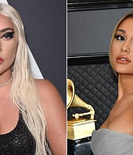 The MTV VMAs are raining nominations all over Ariana Grande and Lady Gaga./Credit:	Getty Images