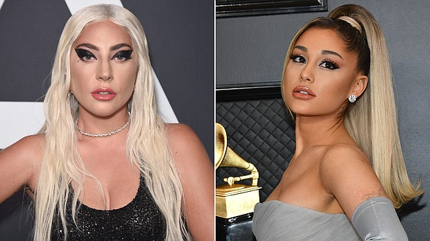 The MTV VMAs are raining nominations all over Ariana Grande and Lady Gaga./Credit:	Getty Images