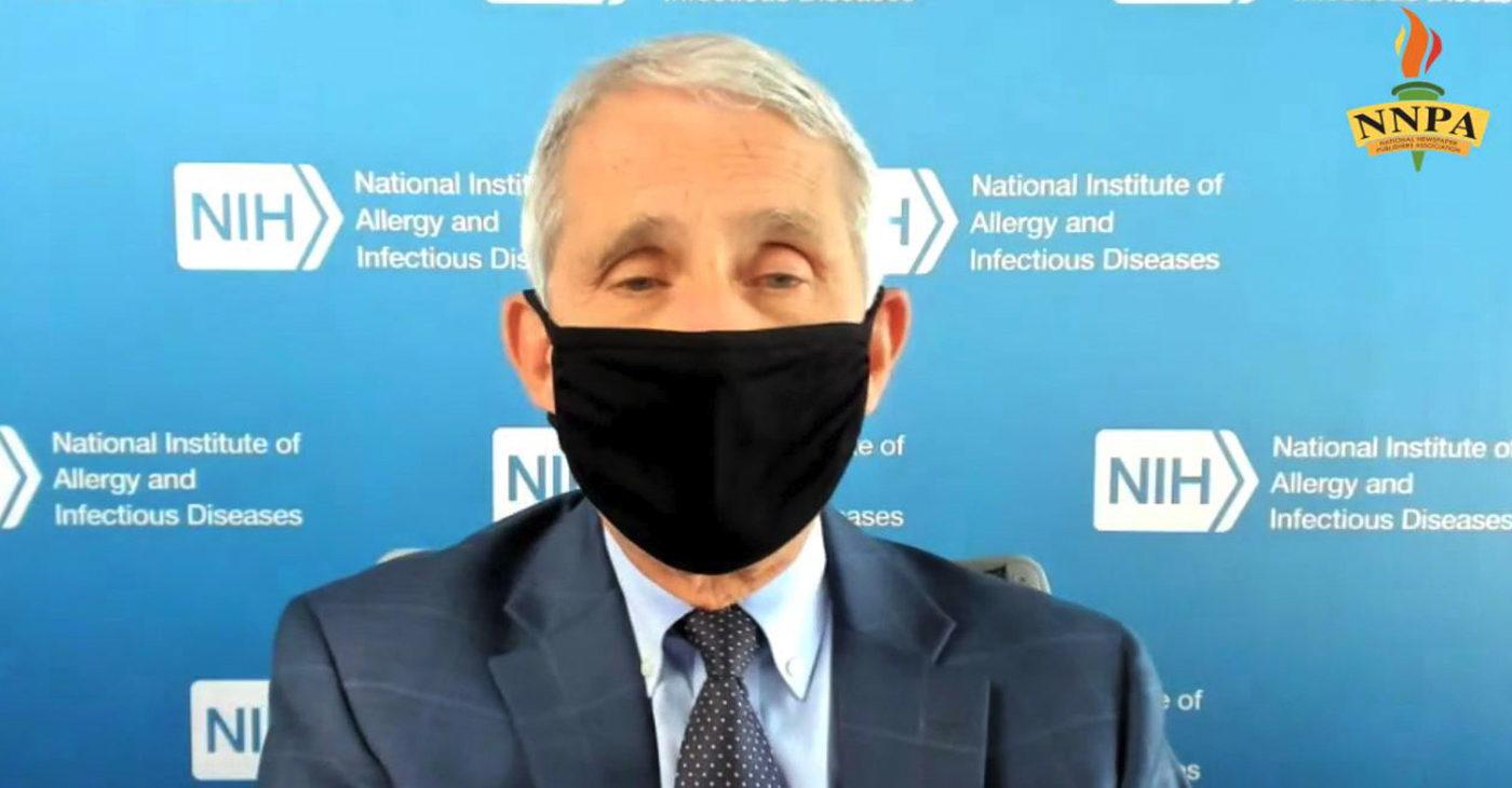 Dr. Fauci a mask mandate as family gatherings