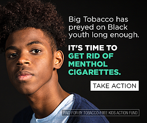 A coalition of community leaders, clergy and public health leaders want to end the sale of fl avored tobacco products. Photo courtesy of American Lung Association