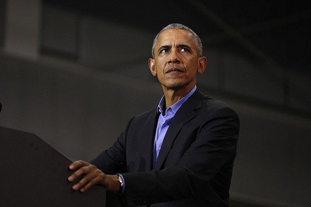 Former President Barack Obama on Monday issued his first wave of 2020 down-ballot endorsements and backed more than 100 Democratic candidates with the goal of helping Democrats keep control of the House of Representatives, win a majority of the Senate and win at the state level ahead of redistricting./Credit:	Bill Pugliano/Getty Images