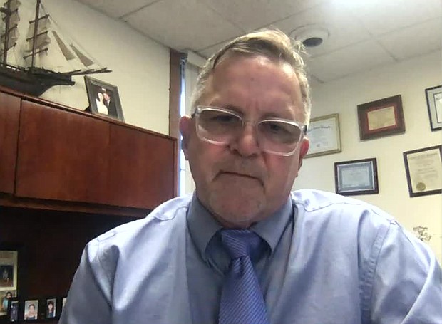 Jeff Gregorich is the superintendent of Hayden Winkelman Unified School District in Arizona./Credit:	CNN