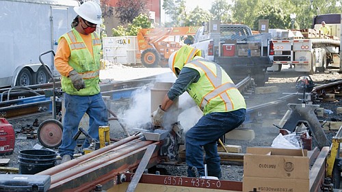 TriMet has embarked on its largest MAX improvement project to date, a month long closure of the Steel Bridge to ... TriMet has embarked on its largest MAX improvement project to date, a month long closure of the Steel Bridge to ...