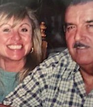 Stacey Nagy's husband, David, died two weeks ago from coronavirus complications. She grieved the loss of her longtime love. And then she fumed./Credit:	Stacey Nagy