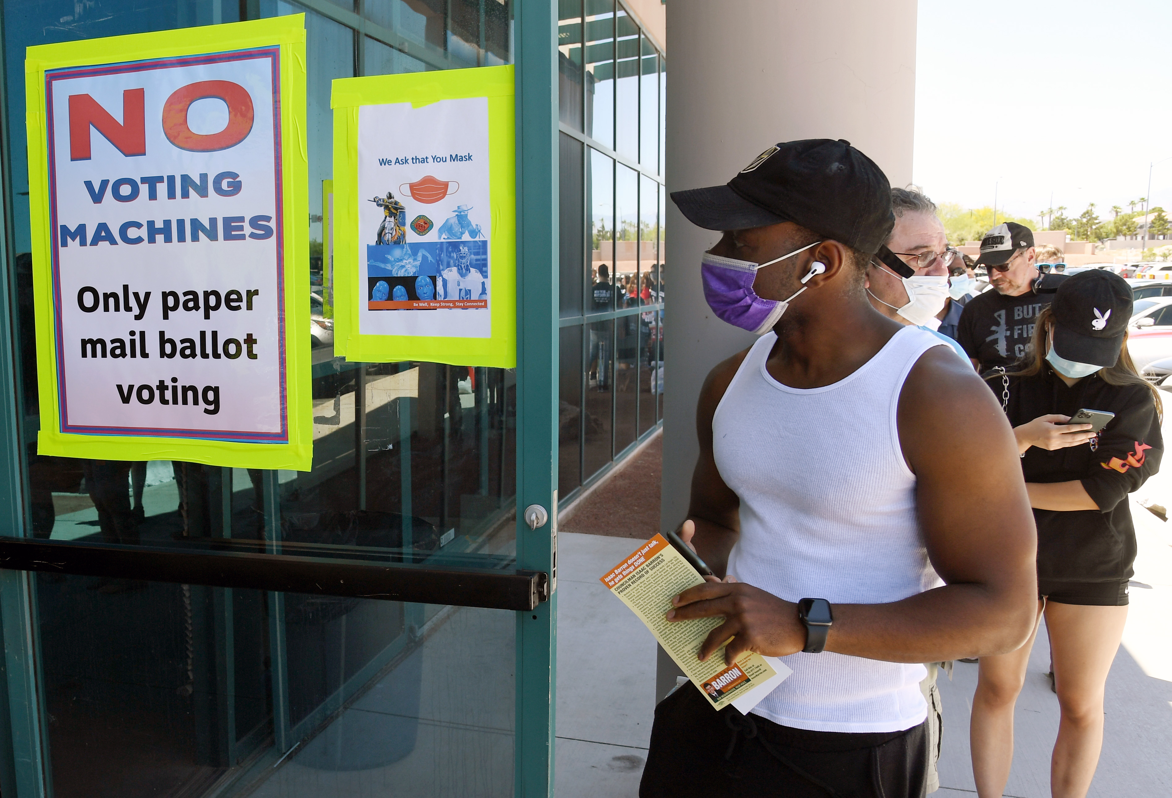 Nevada approves plan to mail ballots to all registered voters Houston