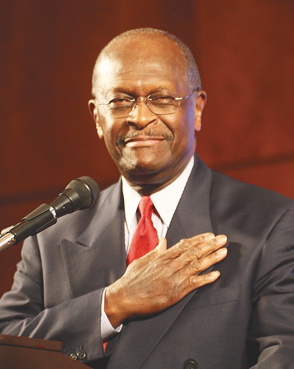 Herman Cain, a former Republican presidential candidate and former CEO of a major pizza chain who went on to become ...