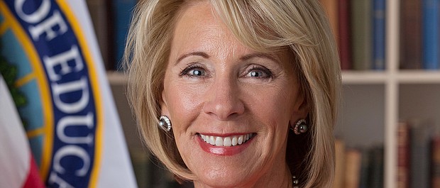 U.S. Secretary of Education Betsy DeVos