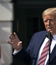 Several environmental groups sued the Trump administration over its regulatory changes to a landmark conservation law, the National Environmental Policy Act./Credit:	Drew Angerer/Getty Images