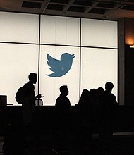 Twitter is introducing new labels to better identify accounts belonging to government officials and senior staff of state-backed media, the social media platform announced on August 6, 2020./Credit:	Glenn Chapman/AFP/Getty Images