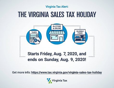 Shoppers will save a few dollars this weekend as Virginia’s annual sales tax holiday returns.