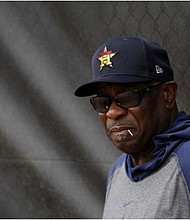 Houston Astros manager Dusty Baker