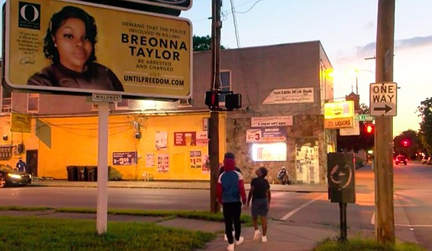 Dozens of billboards showing Breonna Taylor on the cover of O Magazine pop up in Louisville/Credit:	KTBS