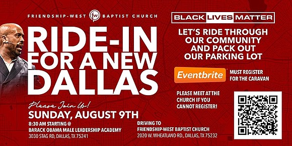 This Sunday, August 9, 2020 there will be a Black Lives Matter “Ride-In for a New Dallas.” Starting at 8:30 …