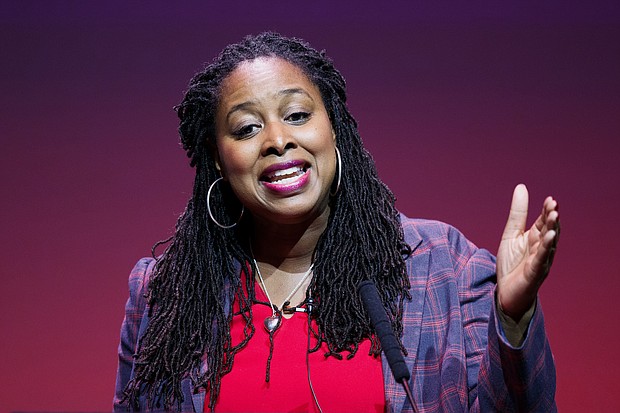 Dawn Butler said the incident on Sunday was an example of racial profiling by the police./Credit:	Robert Perry/Getty Images