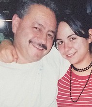 Kristin Urquiza, whose father Mark Urquiza died from the virus in June, said in a video message Monday night that he "paid with his life" by trusting the President's repeated insistence that the pandemic would go away./Credit:	Courtesy Kristin Urquiza