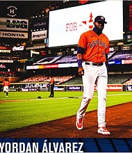 Yordan Alvarez /Photo by Houston Astros