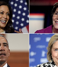 Kamala Harris will take her turn in the spotlight on Wednesday at the Democratic National Convention.
Credit: Getty Images