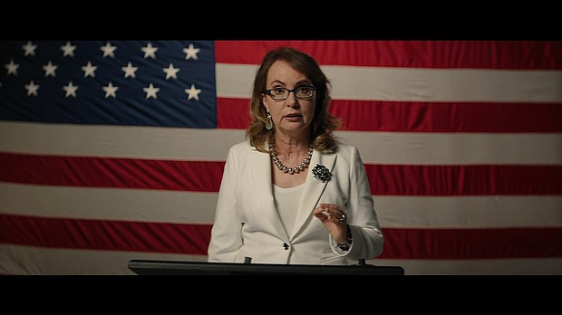'I have not lost my voice': Giffords relates personal recovery to American resilience in powerful DNC speech
Credit: DNC