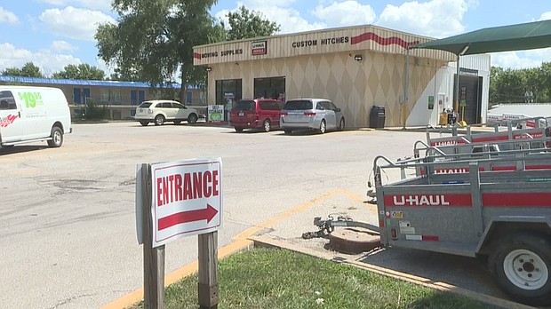 A U-Haul location in Kansas City is closed after violating the city's mask mandate./Credit:	WDAF