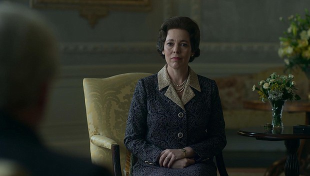 Olivia Colman stars as Queen Elizabeth in "The Crown."/Credit: Netflix