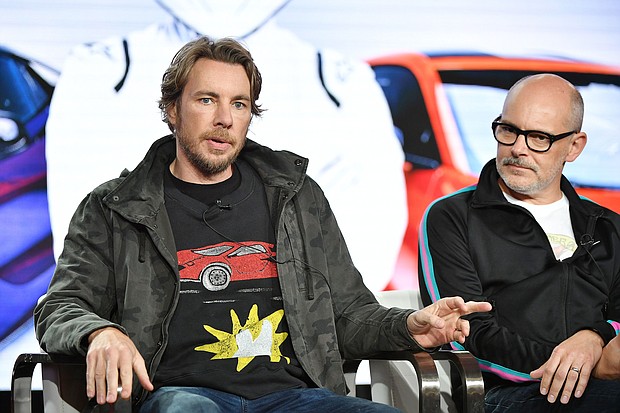 Dax Shepard of "Top Gear America" during an event in Pasadena, California, early this year./Credit: Amy Sussman/Getty Images