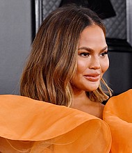 Chrissy Teigen attends the 62nd Annual Grammy Awards in January in Los Angeles./Credit: Frazer Harrison/Getty Images for The Recording Academy