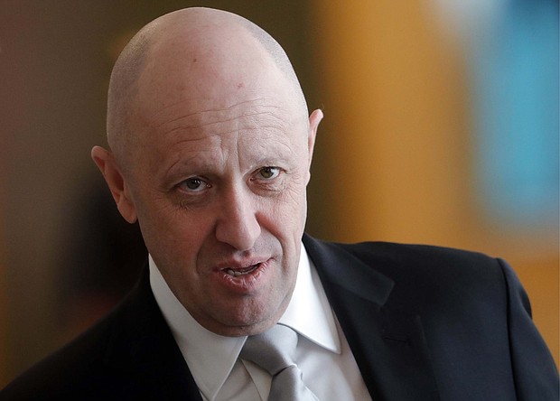 Yevgeny Prigozhin was sanctioned by the United States in 2019 after the Treasury Department said he had funded an internet troll factory in an attempt to influence the 2018 US midterm elections./Credit:	Mikhail Metzel/TASS/Getty Images