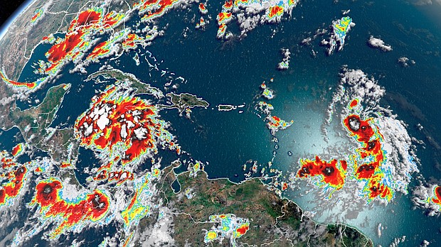 Gulf Coast residents need to pay attention as not one, but two tropical systems could impact the area in the coming days./Credit: CNN