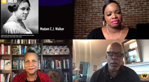 WORLD Channel recently hosted a virtual discussion, screening, and Q&A with filmmaker Stanley Nelson and Madame C.J. Walker biographer, A’lelia ... WORLD Channel recently hosted a virtual discussion, screening, and Q&A with filmmaker Stanley Nelson and Madame C.J. Walker biographer, A’lelia ...