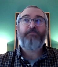 Jacob Schooler said he had a drink thrown in his face by Kansas University students. Schooler said he was only trying to get home./Credit:	KCTV