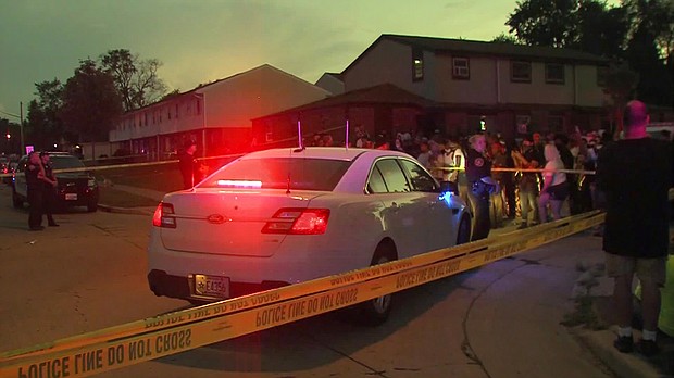 A man is hospitalized after being shot by an officer in Kenosha, Wisconsin, on August 23./Credit:	WDJT