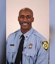 Sgt. Sivad Johnson died after jumping into the Detroit river to help save three distressed swimmers./Credit:	Detroit Fire Department