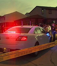 Wisconsin police shoot a Black man as his children watch from a vehicle, attorney says./Credit:	WDJT