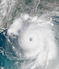 Hurricane Laura has intensified rapidly and will make landfall as an extremely powerful, dangerous Category 4 hurricane./Credit:	CNN Weather