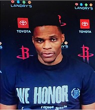 Russell Westbrook speaks to the media about social injustice and his return to the court