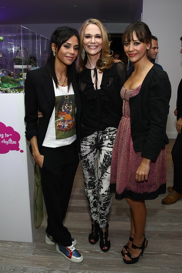 Kidada Jones, Peggy Lipton and Rashida Jones attend the Kidada for Disney store launch at Mondrian New York on May 3, 2011 in New York City./Credit: Neilson Barnard/WireImage for Disney/Getty Images